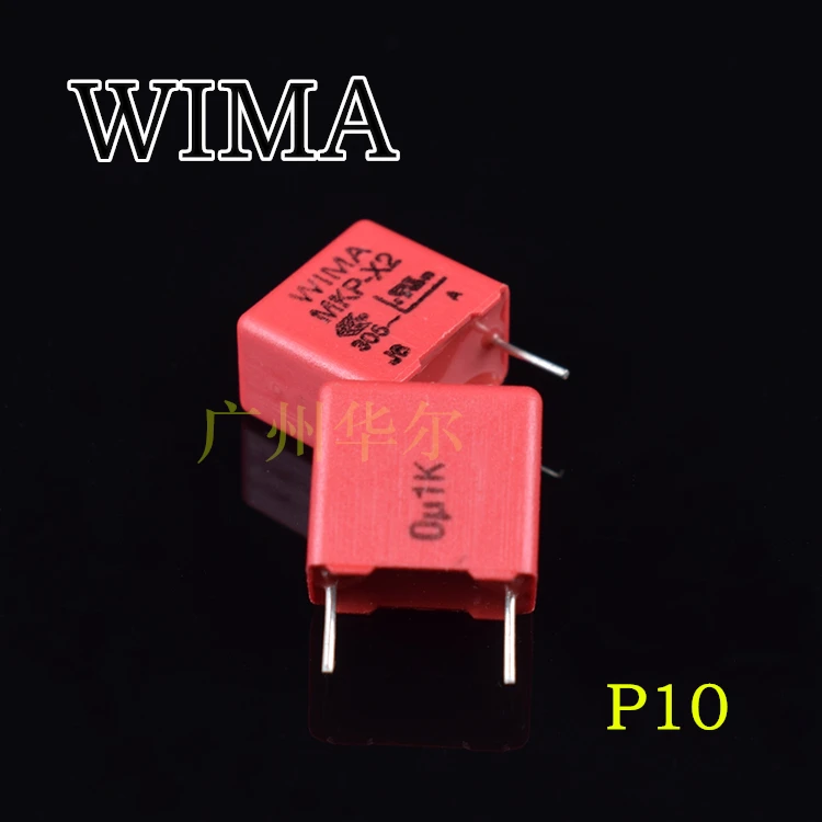 

2020 hot sale 10pcs/20pcs Original licensed Germany WIMA 0.1uf 305V 104 305VAC MKP X2 safety p10mm capacitor free shipping