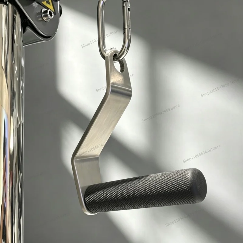 For gantry L-shaped handle, one-handed steel wire pull-down, pull back artifact, fitness equipment auxiliary accessories