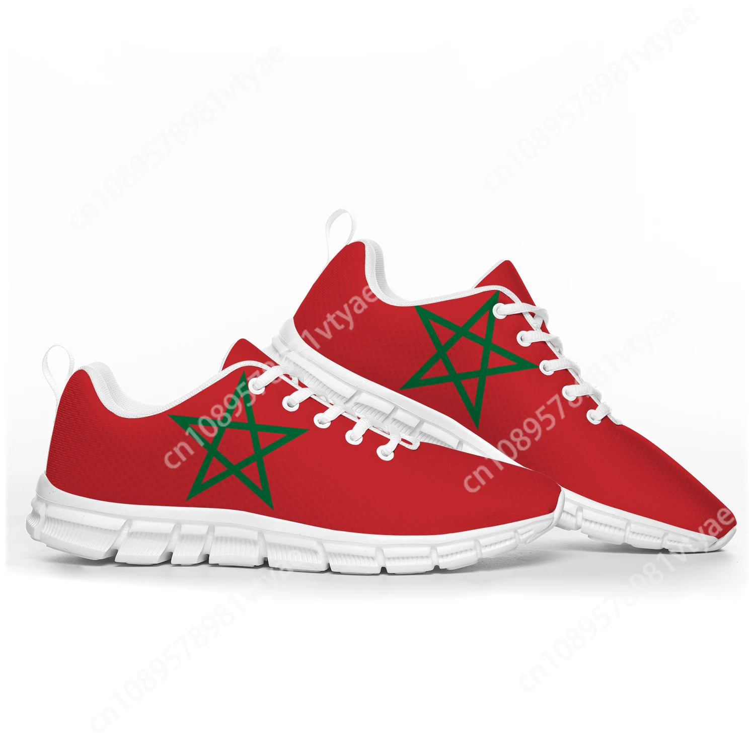 Hot Cool Moroccan Flag Sports Shoes Mens Womens Teenager Kids Children Sneakers Morocco Casual Custom High Quality Couple Shoes