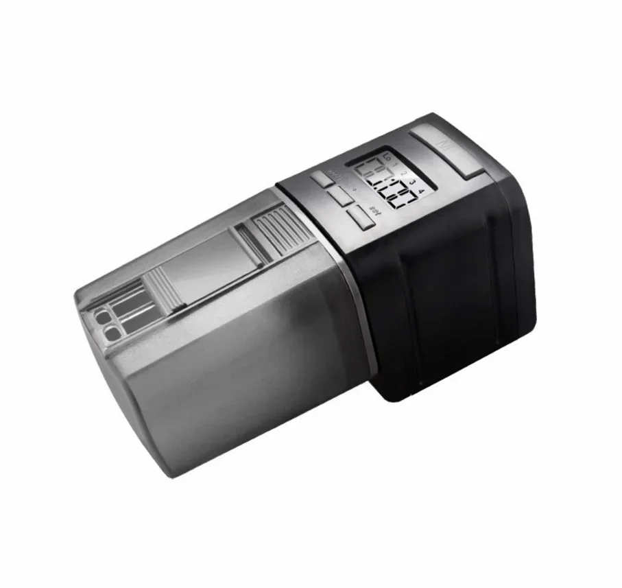 

Регулируемая автоматическая кормушка для аквариумных рыб с цифровым ЖК-дисплеем