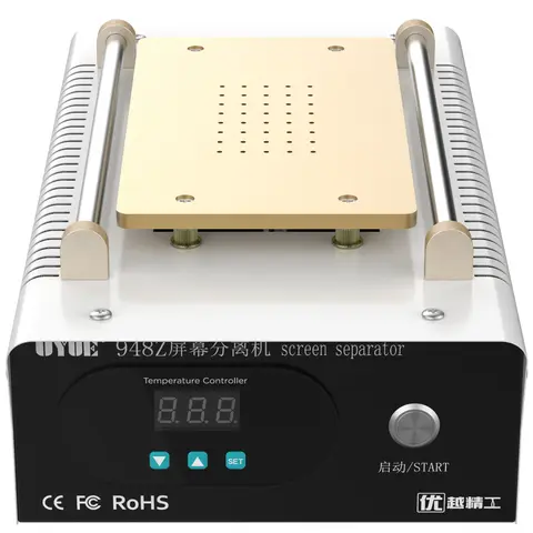 UYUE-948Z 전문 전화 수리 기계 내장 진공 펌프 최대 8 인치 유리 터치 스크린 교체 도구 LCD 분리기, 핸드폰 수리 교체용 툴