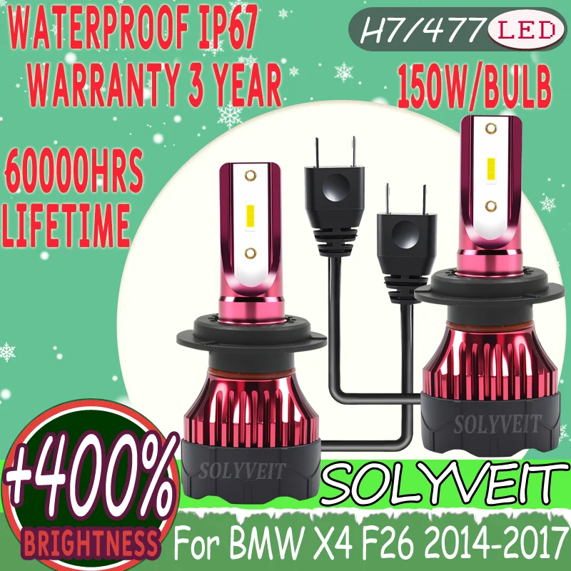 

Power Saving High Brightness Waterproof Plug and Play reliable Long Life LED Headlight For BMW X4 F26 2014 2015 2016 2017 2017
