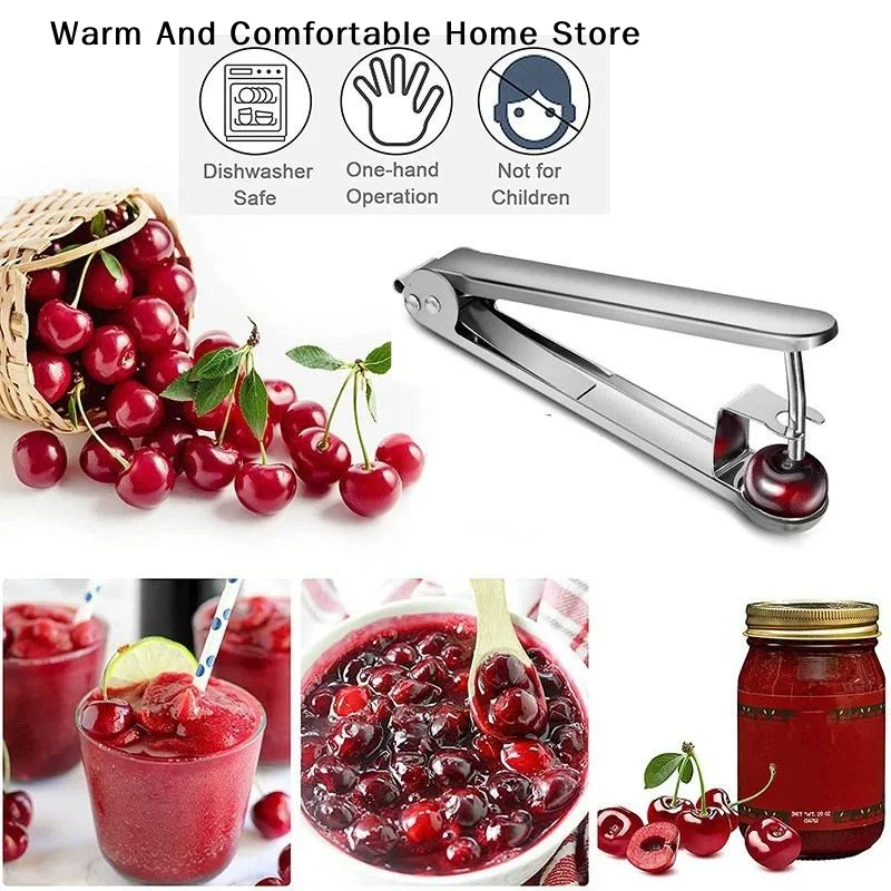 多機能ピットリムーバー、チェリー、サンザシ、レッドデーツ、オ - Kitchen Gadgets Tools のレビューと価格