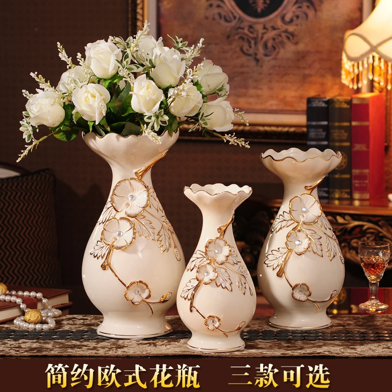 

Ceramic vase European Vase Decoration living room flower vase creative dry flower vase