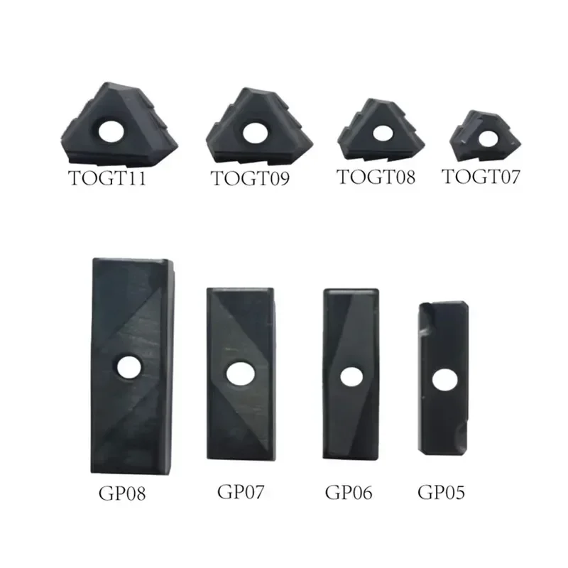 5pcs - 10pcs Deep Hole Gun Drill Bit TOGT Carbide Inserts Guide Block Guide Bar BTA Machine Clamp Gun Drilling Head Blade