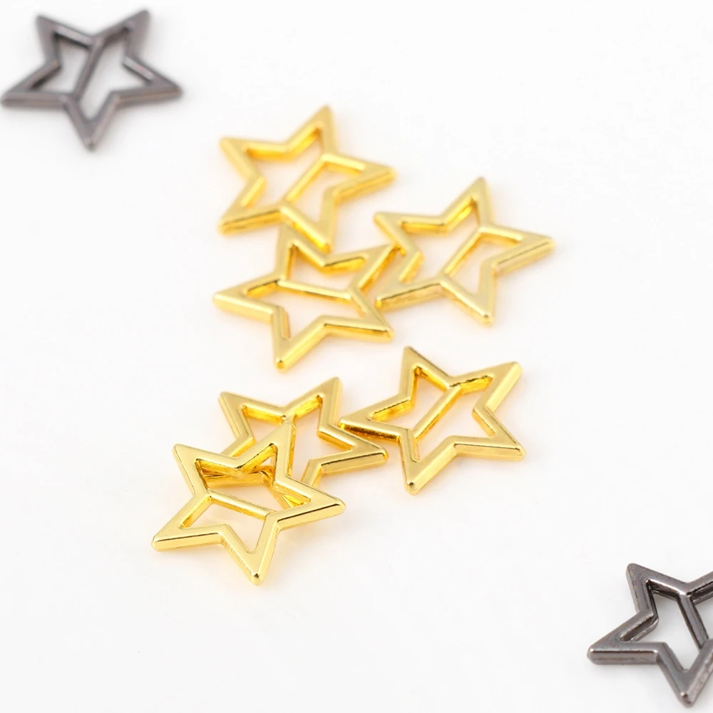 20 ชิ้นคุณภาพสูง 4 สีของเล่นตุ๊กตา Tri-glide Star Buckle Belt Buttons Doll Bags Accessories Diy Dolls Buckles