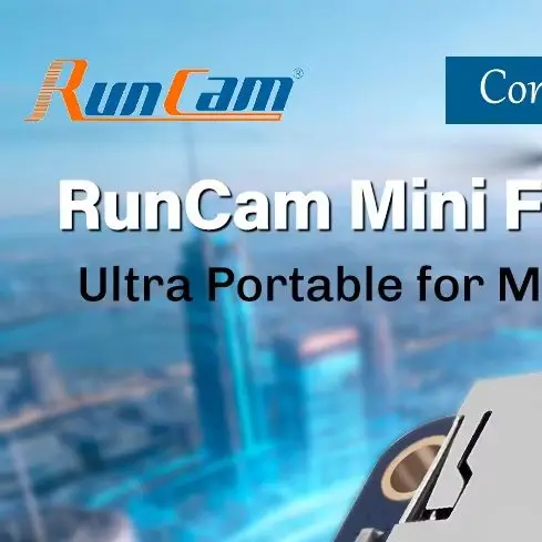 RunCam Mini FPV DVR DC3.3-5.5V Resolution VGA@640x480 MAX 32G Micro SD Card Small Size Designed For Mini FPV Racing Drone