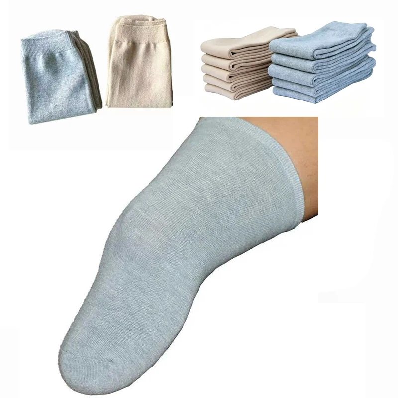 

Thickened Pure Cotton Prosthetic Socks for Amputees, High Elasticity Residual Limb Socks Protective Cushion Sleeves