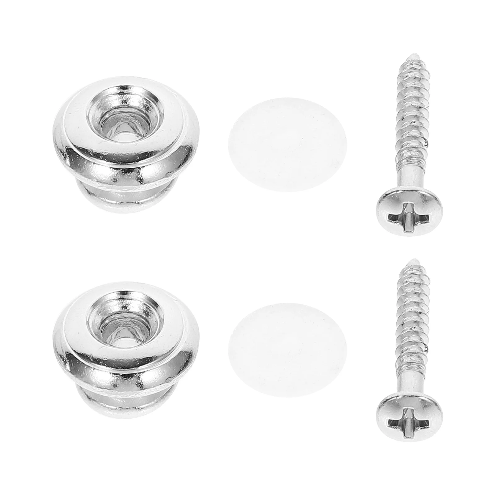 

1Set Metal Guitar Strap Locks Replacement Quick Release Strap Retainer Anti-Rust Durable for Acoustic Electric Bass Ukulele