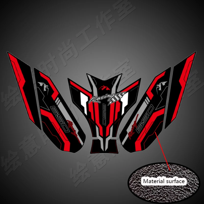 Tank Pad Motorcycle Stickers Decals Protector Accessories For KAWASAKI NINJA 650 Z650