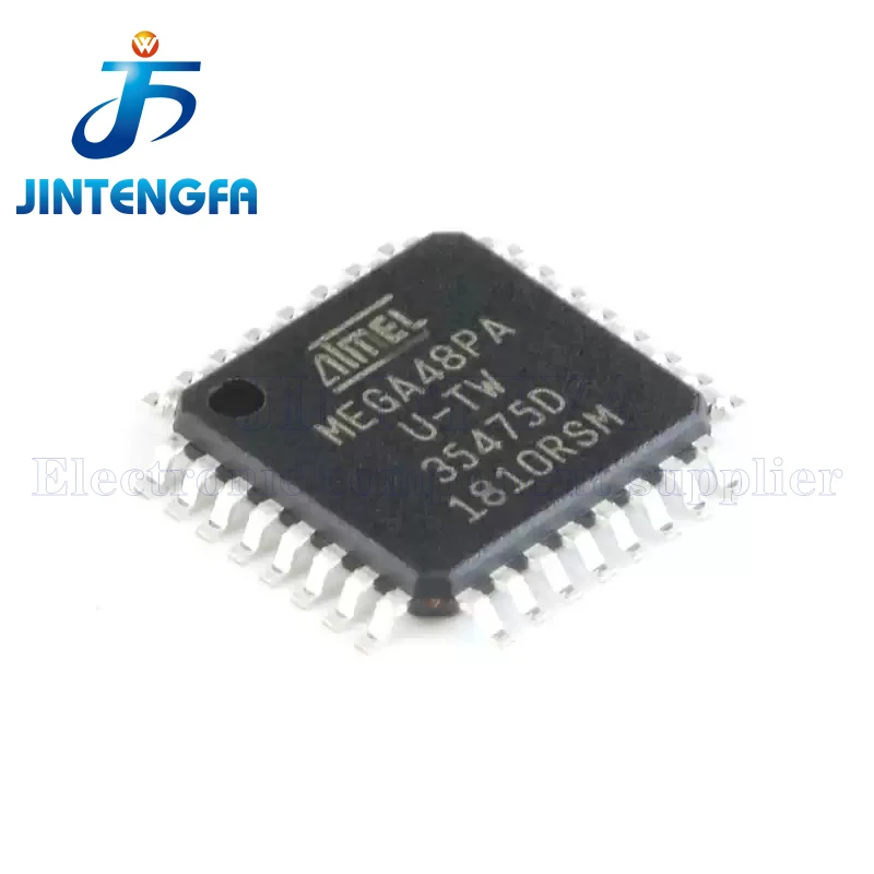 2PCS Original ATMEGA48PA-AU ATMEGA48PA TQFP-32 Chip Microcontroller IC