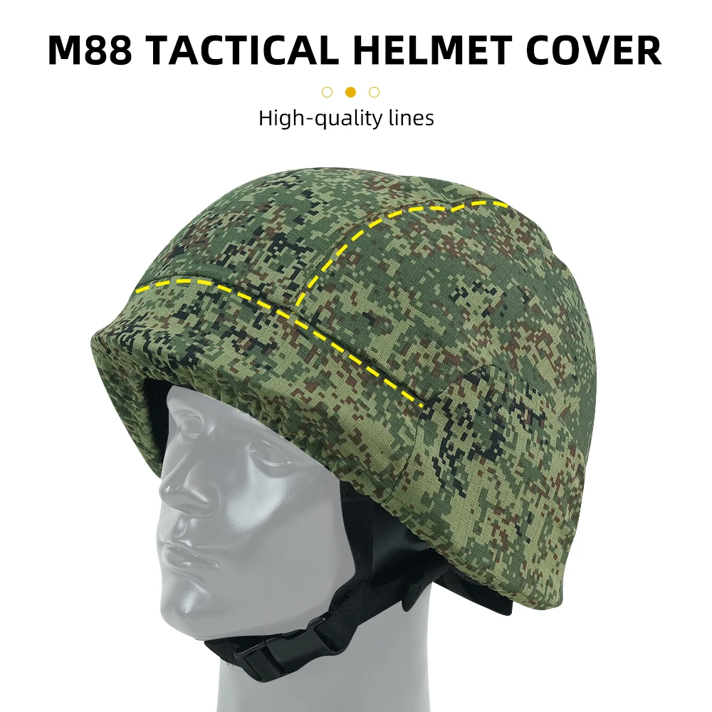 BOOIU Tactical Military M88 Helmet Cloth Cover Camouflage Protection Airsoft Helmet Cloth Outdoor CS Hunting for M88 Helmets