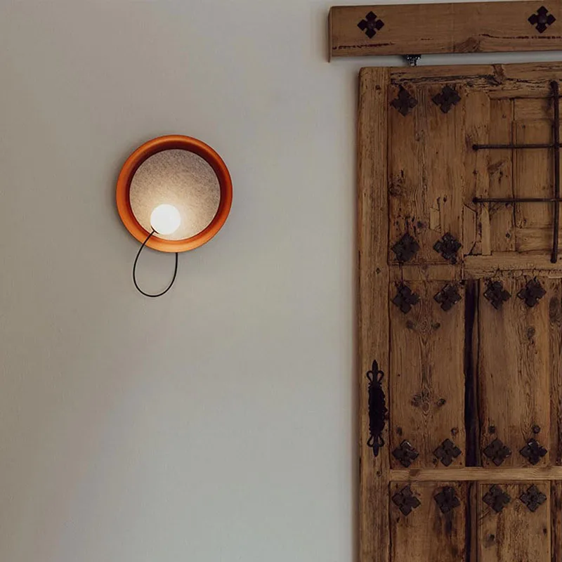 Creativity LED Wall Lamp magnetic suction lamp body wall light Retro Home Decor Lighting Fixture Bedroom Bedside  Reading Lamps