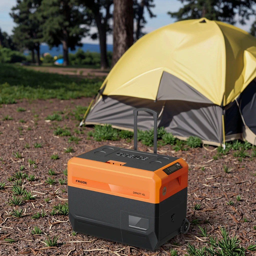 

Outdoor Camping 40L Energy Storage Car Refrigerator With 1081WH Battery For USB Charging Powering 220V 1500W Appliances