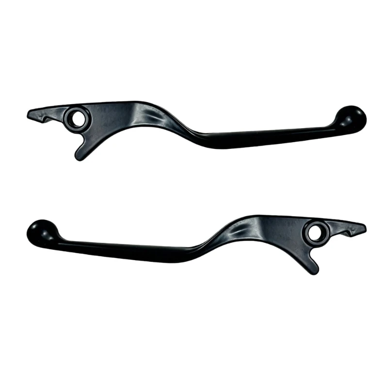 652F 195Mm Long Dirt Bike Motorcycle Handle Brake Lever Featuring Weather Resistant Textured Surfaces For Secure Control 2Pcs