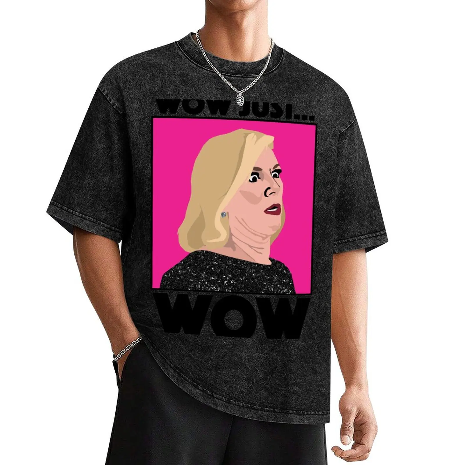 

RAMONA SINGER|Wow Just Wow |RHONY (Real Housewives of New York ) T-Shirt basketball graphic tees summer top men graphic t shirts