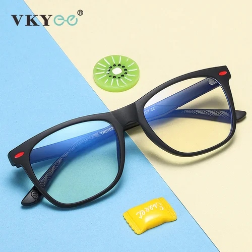 Imagen 1 del producto VICKY nuevas gafas para niños protección ocular Anti-luz azul TR ultraligeras miopía hipermetropía prescripción personalizable 5102