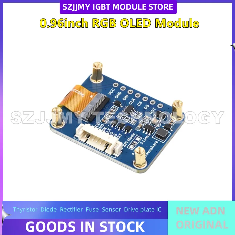 Raspberry Pi 0.96-inch RGB OLED LCD display module SSD1357 chip 65K color  NEW ORIGINAL IN STOCK