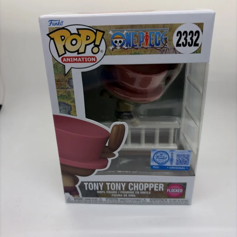 ¡Funko Pop Original! Tony Tony Chopper # Figura de acción de anime 2332, modelo decorativo, colección oficial, juguetes de edición limitada, regalos para niños