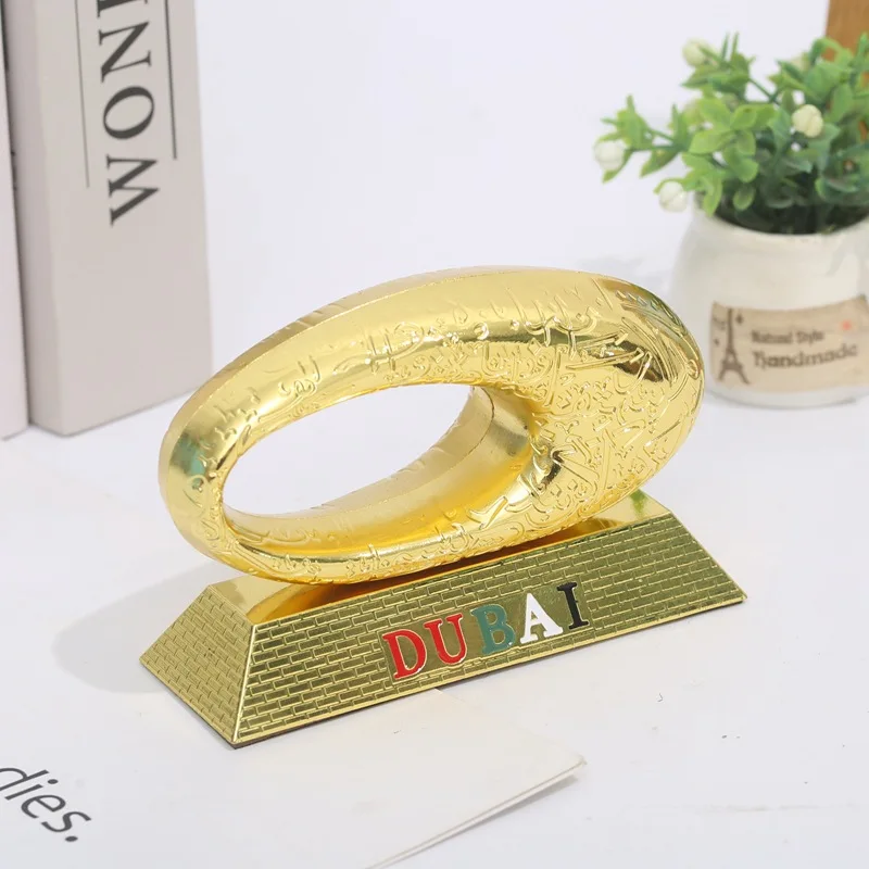 Museum of the Future Office Desktop Ornaments Crafts Dubai Landmark Travel Souvenirs Figurines Home Decoration House Model Gift