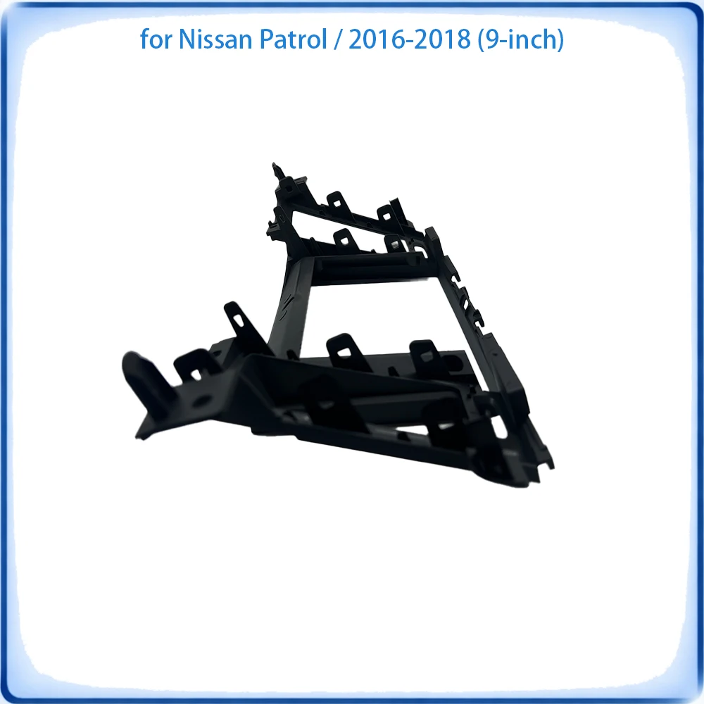 Car Radio Fascia Frame For Nissan Patrol 2016-2018 9 inch Wiring Harness Power Cable Car Accessories Plug & Play
