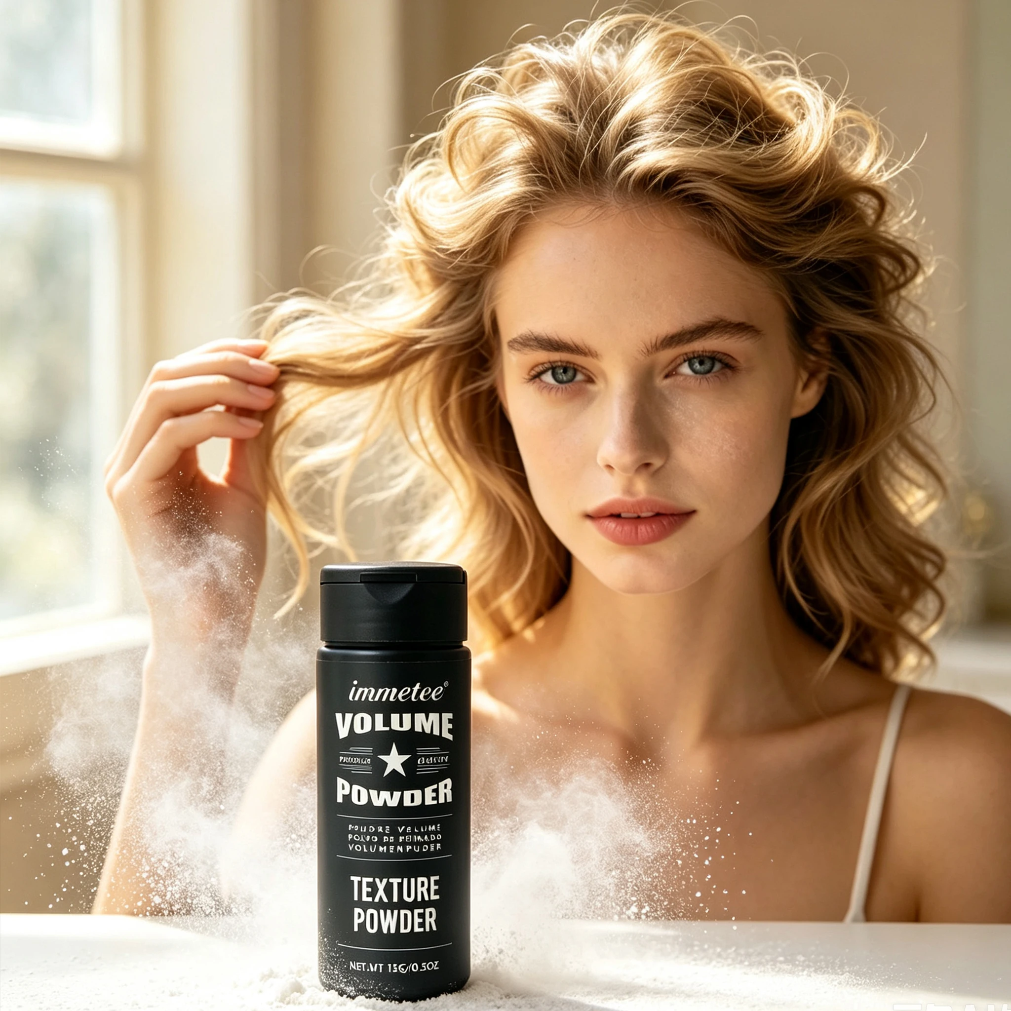 Volumizing Hair Styling Powder, Refreshing Oil Control, Quick Set, Strong Hold, Long-Lasting for Men & Women, Non-Irritating