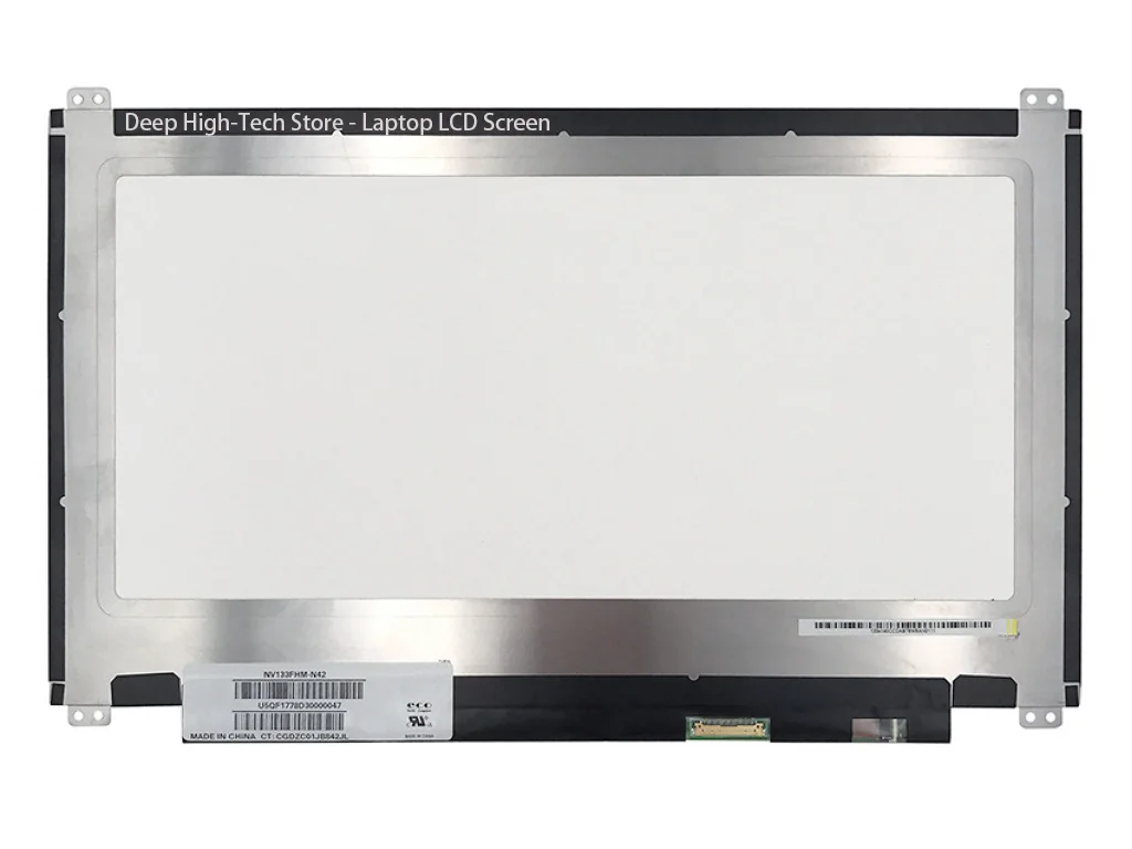 13.3 Inch IPS Laptop LCD Screen NV133FHM-N42 NV133FHM-N46 B133HAN04.4 LM133LF5L01 Matrix Panel Replacement 1920X1080 EDp 30Pins