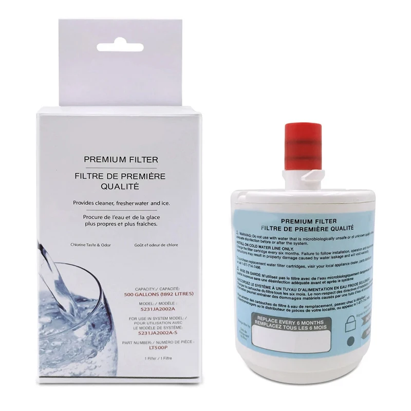 Sostituzione per LG LT500P 5231JA2002A, ADQ72910901, GEN11042FR-08,Kenmore 9890 HDX FML-1, filtro acqua frigorifero,