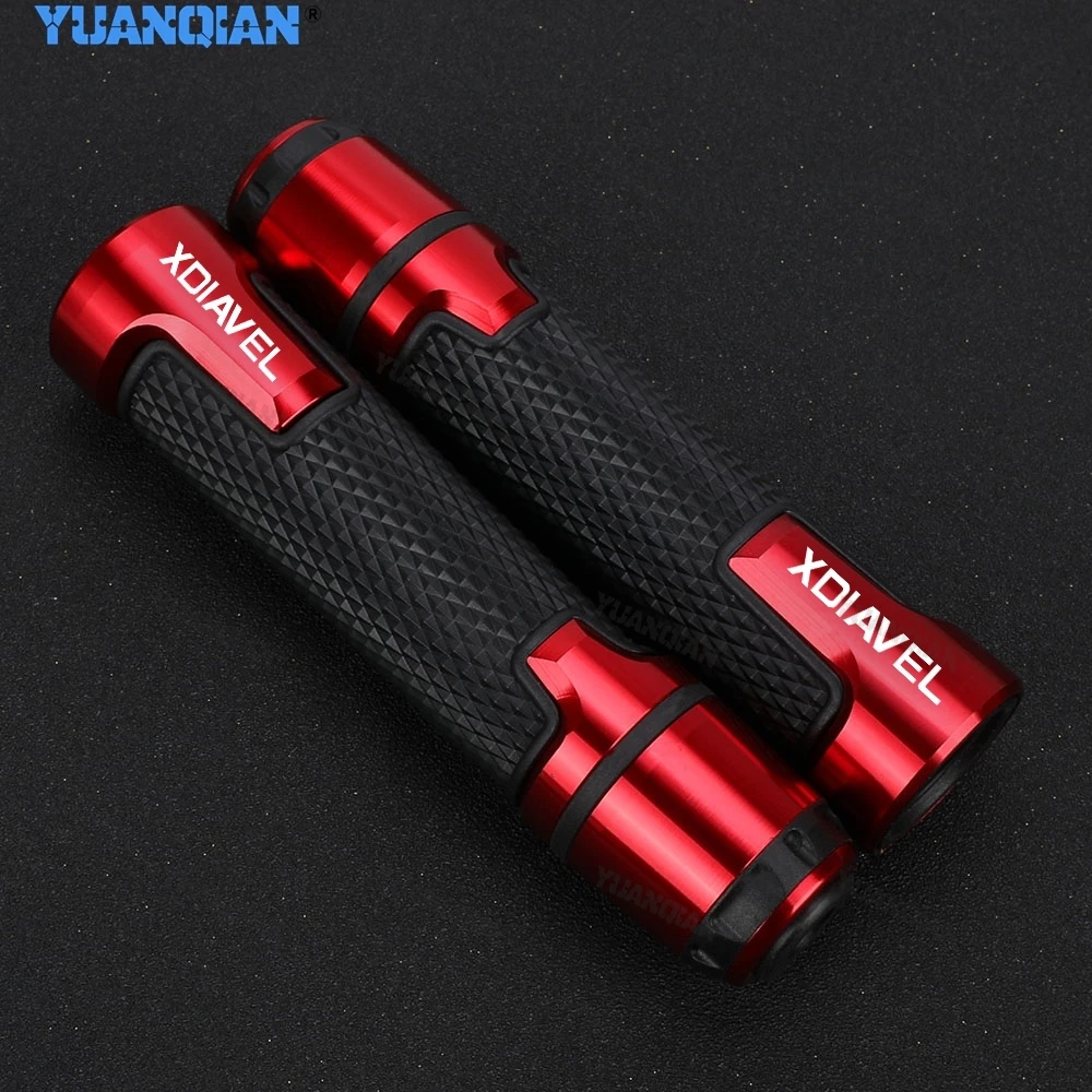 

For DUCATI XDiavel 2011-2018 X Diavel 2012 2013 2014 2015 2016 2017 Aluminum Non Slip Handlebar Grip Throttle CNC Hand Bar Grips