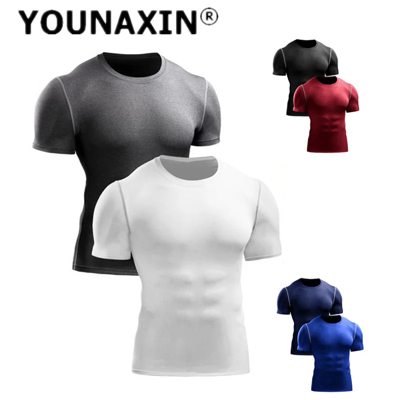 

Men's Basketball Sportswear Running Yoga Fitness T-shirt Quick-drying Short-sleeved Cycling Training Top S M L XL 2XL 3XL 4XL