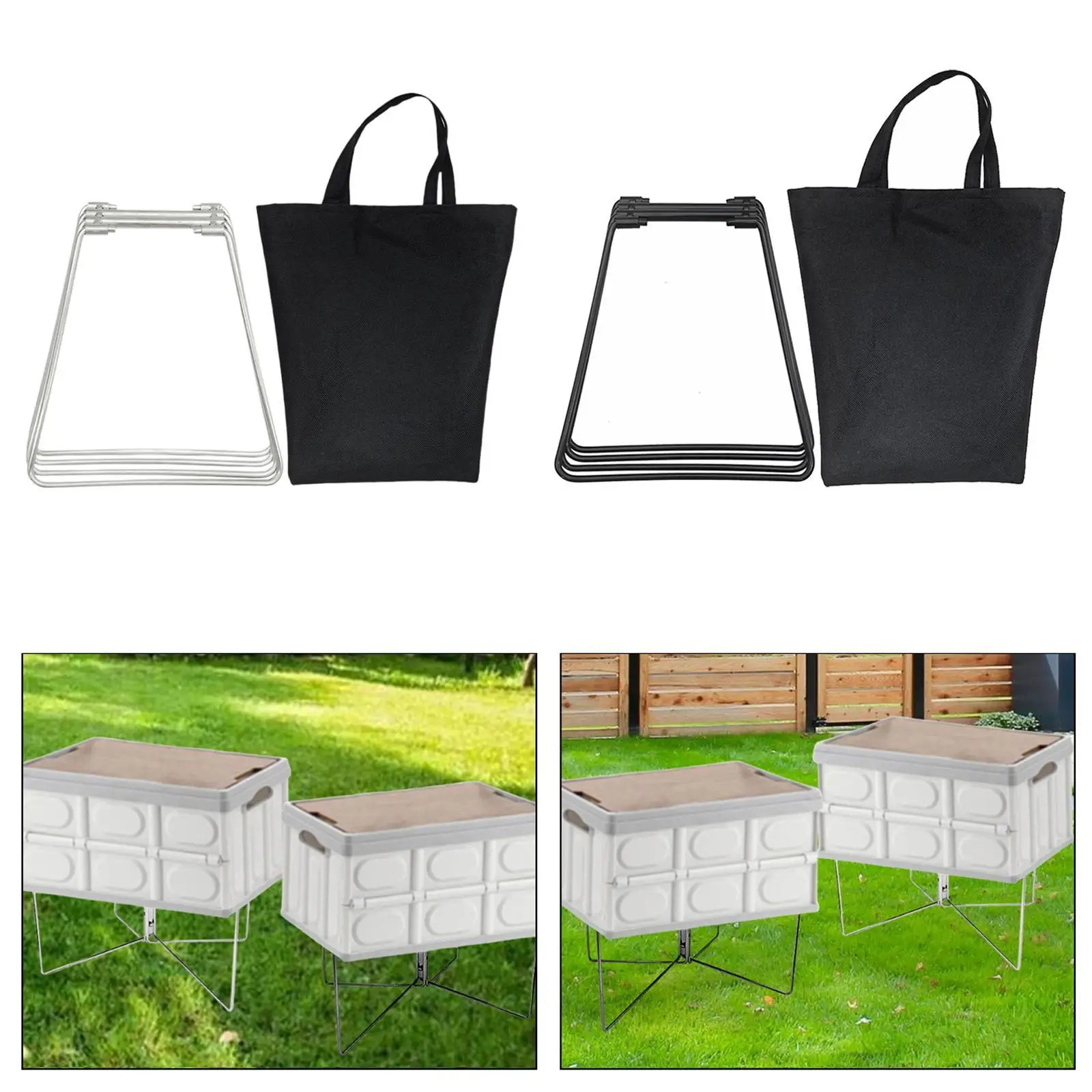 

Складная охлаждающая подставка Складной держатель для ящика для льда Практичная прочная стойка для чемодана