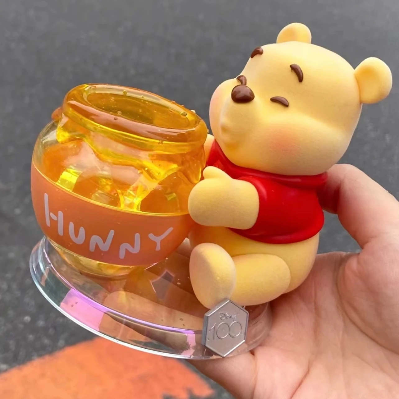 Miniso Blind Box Disney Anniversary Series Figures Happy Hug Theme Storage Jar Collectible Trendy Ornament Model Mystery Box