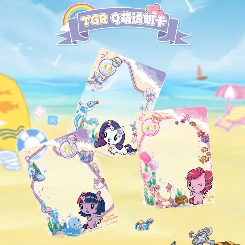 KAYOU الأصلي بلدي ليتل المهر بطاقات قوس قزح حقيبة 40th الذكرى محدودة الصداقة الأبدية بطاقة نادر SC SGR بطاقات لعبة للأطفال
