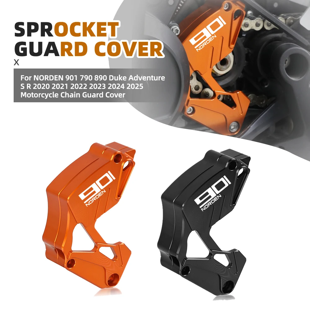 

Защита звездочки для NORDEN 901 790 890 Duke Adventure S R 2020 2021 2022 2023 2024 2025 Защитная крышка цепи мотоцикла