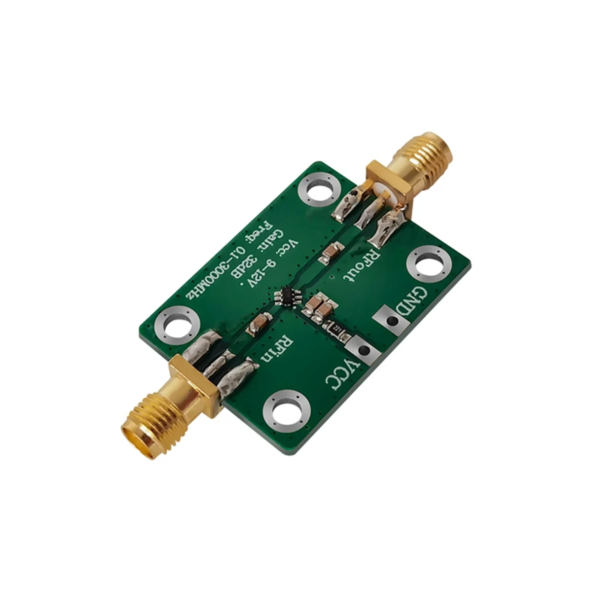 RF Wideband Amplifier Low Noise Amplifier LNA 0.1-2000MHz Gain 32DB Versatile Convenience Practical Portable Module