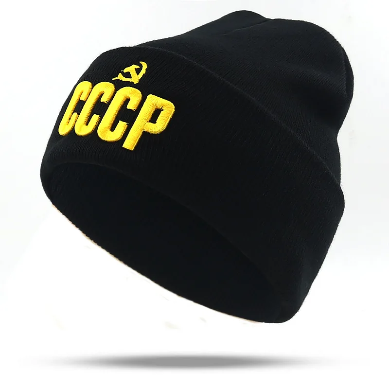 

Новая шерстяная шапка с вышивкой CCCP, модные корейские мужские и женские повседневные шапки, осенне-зимняя уличная холодная кепка, спортивные кепки 01