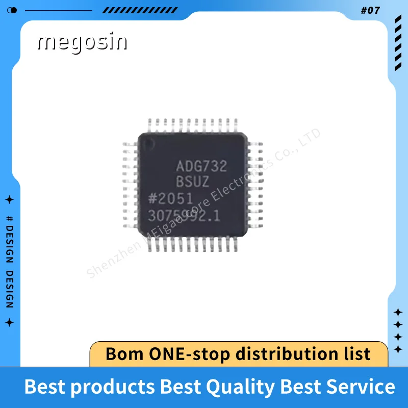1pcs/lot  ADG732BSUZ ADG732 TQFP48 Multiplexer chips