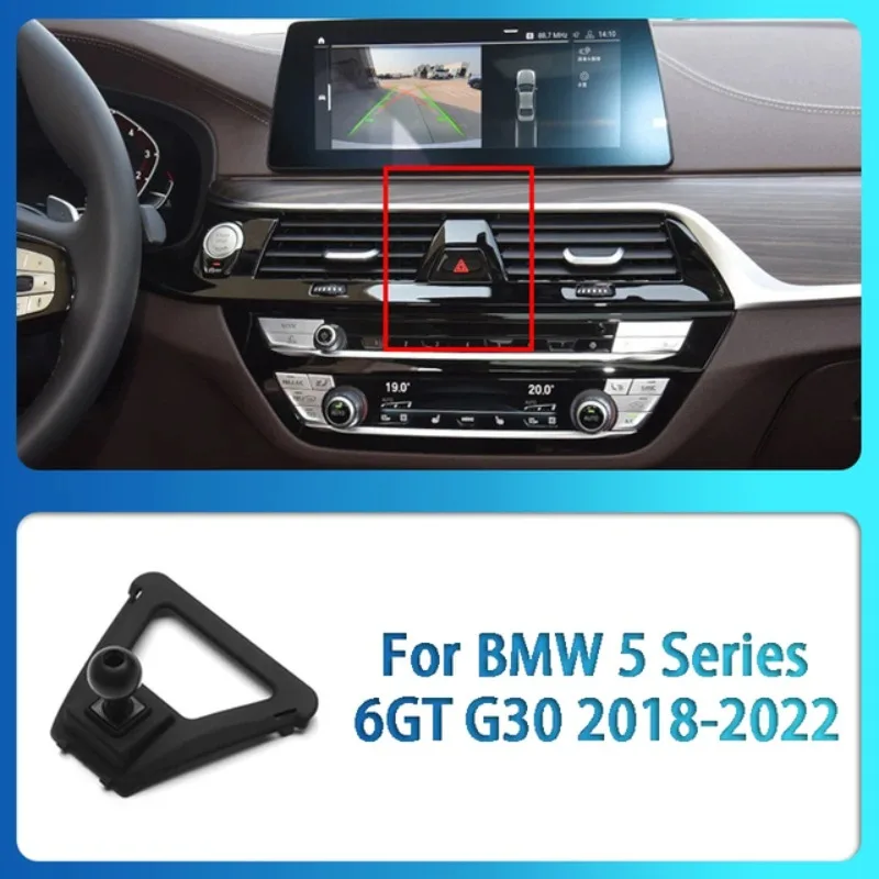 Для BMW 5 7 серии F01 F02 F10 F11 F18 E66 6GT G11 G12 G30 MINI Автомобильный специальный держатель для мобильного телефона Воздуховыпускное отверстие Модифицированное основание