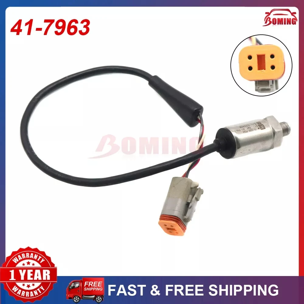 Car High Quality Transducer HP Pressure Sensor 41-7963 Fits For Thermo King 0-200 psi 417963 41 7963