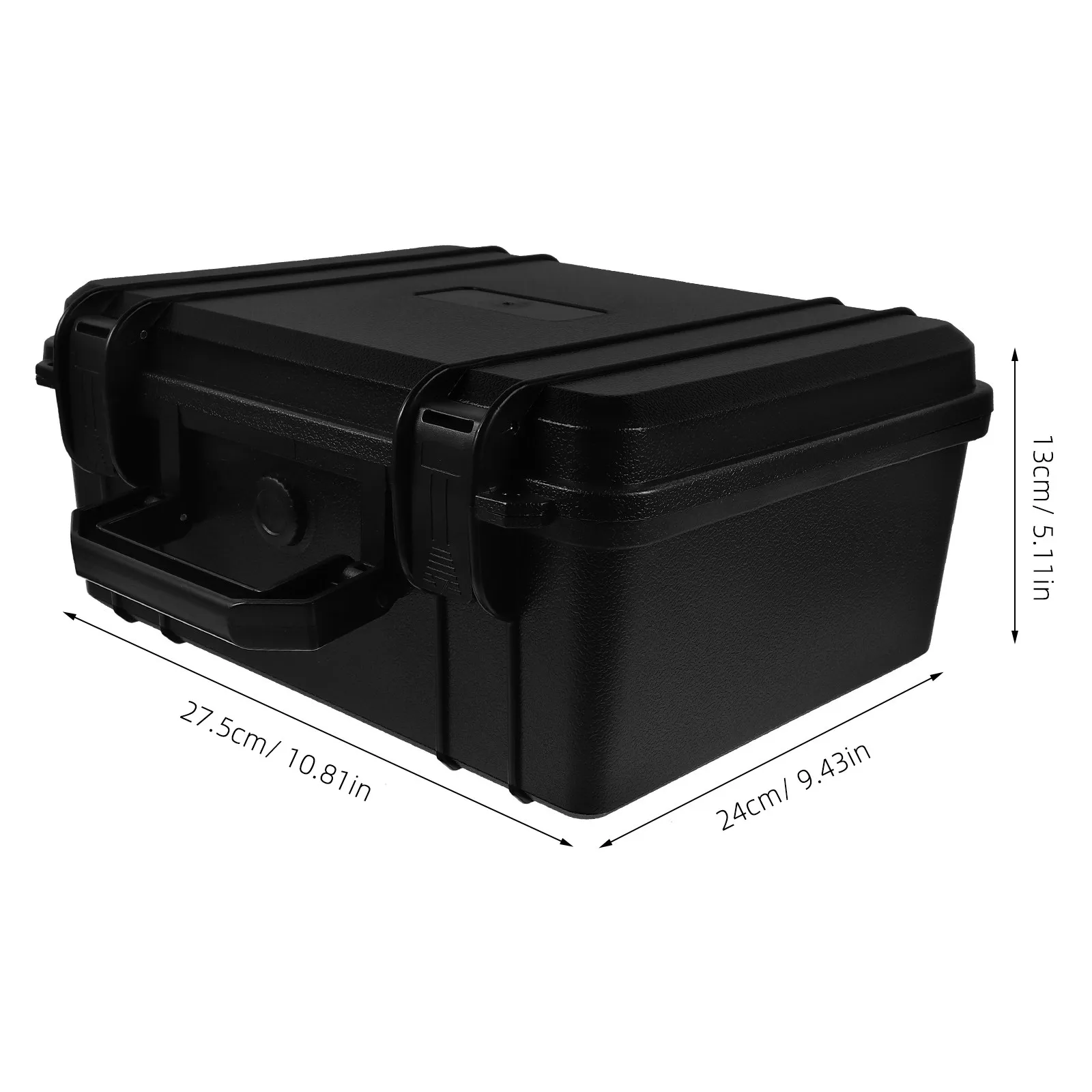 Plastic Toolbox Portable Multifunctional Mini Storage Case Travel Organizer Tool Storage Box Carrying Case Travel Suitcase
