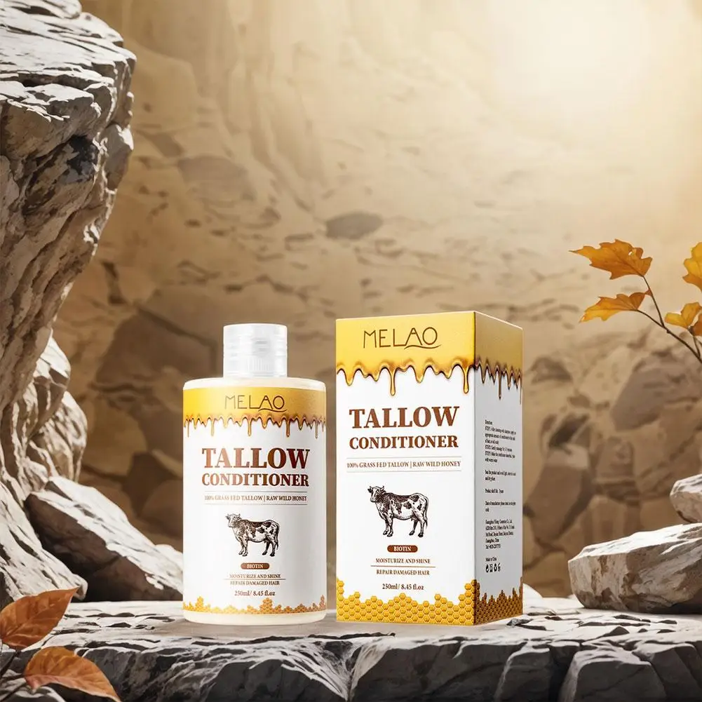 

Natural Beef Fat Hair Care Set Improves Dryness, Splits, Enhances Hair Toughness, Controls Oil, Moisturizes And Nourishes Hair