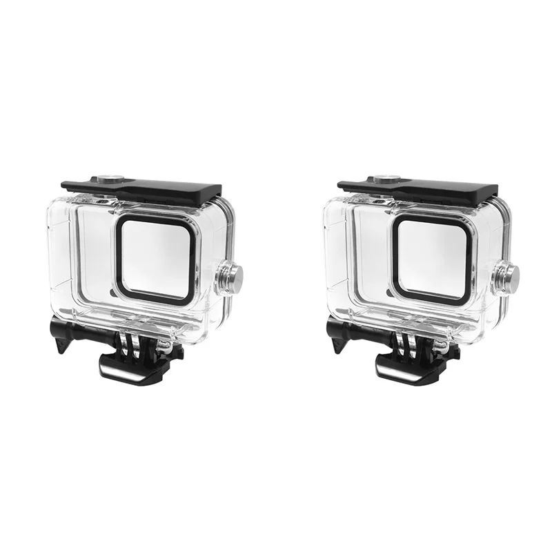 Waterproof Housing For Go Pro 11 10 9 Black Action Camera Underwater 45M Protection Shell For Go Pro 7 6 5 Camera  Accessories