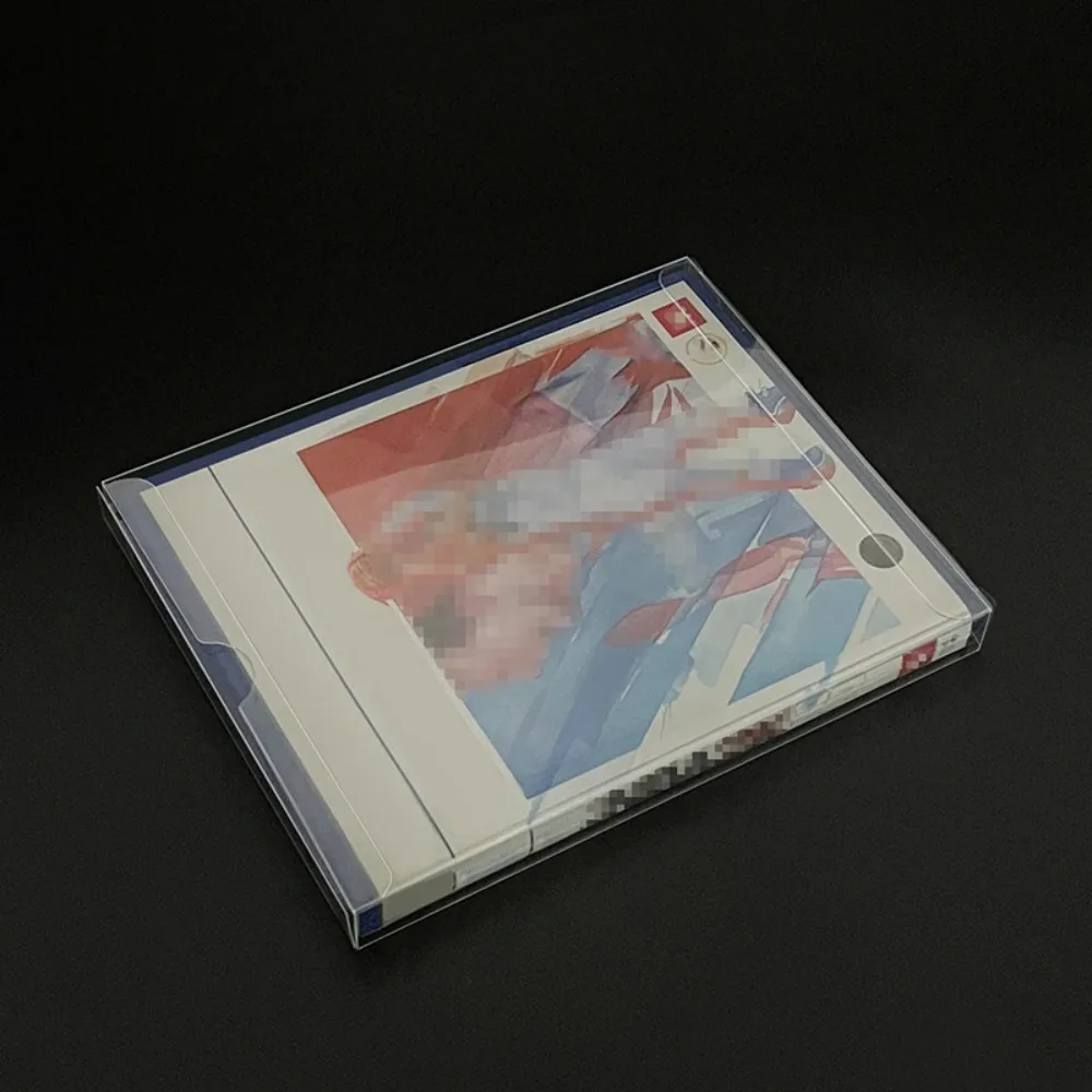 Caja de Almacenamiento y Exhibición para Tarjetas de Juego, Protección de Almacenamiento, Caja Transparente Compatible con PS5, PS4, PS3
