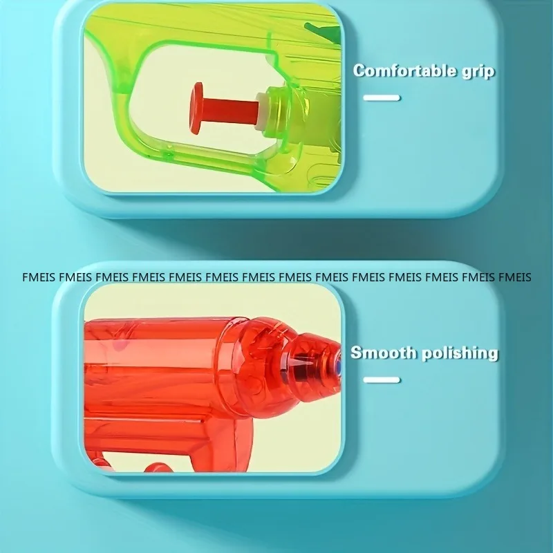FMEIS 4pcs Random Style Colour-Children's Summer Fun Toy Water Gun-Durable ABS Material Seaside Beach Toys and Bath Toys