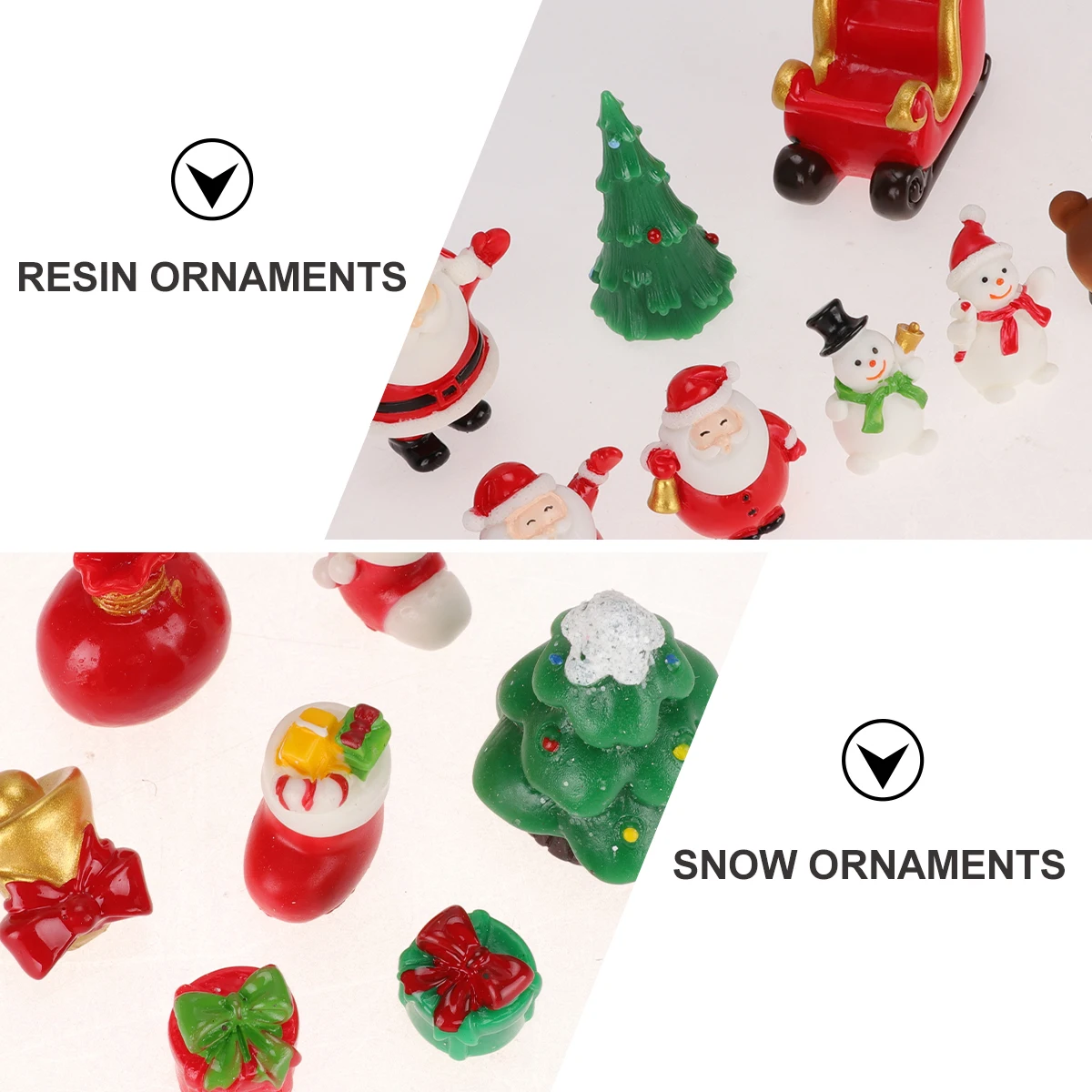 

15Pcs Snowman Mini Christmas Ornaments Creative Micro Adornments for Holiday Home Decoration Christmas Party Supplies