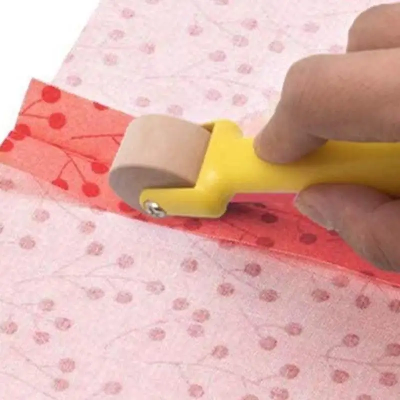 1Pc Seam Roller Roll Press Quilting Tool Wallpaper Roller with Easy To Grip Convenient Press Seams Press Sewing Tools