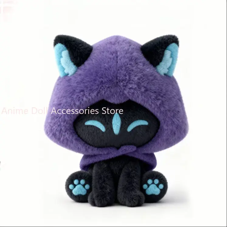 

10CM Anime VALORANT Plush Omen Mao Cosplay Kawaii Cartoon Stuffed Body Plushie Figure Bag Pendant Birthday Gifts