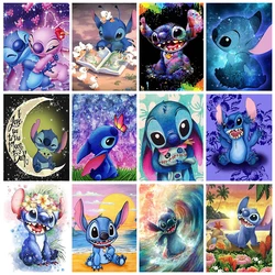 5D Diamond Painting Stitch Disney Diamond Art Full Drill Cross Stitch Kits Mosaic Picture Kids Room Wall Decor Child DIY Gift