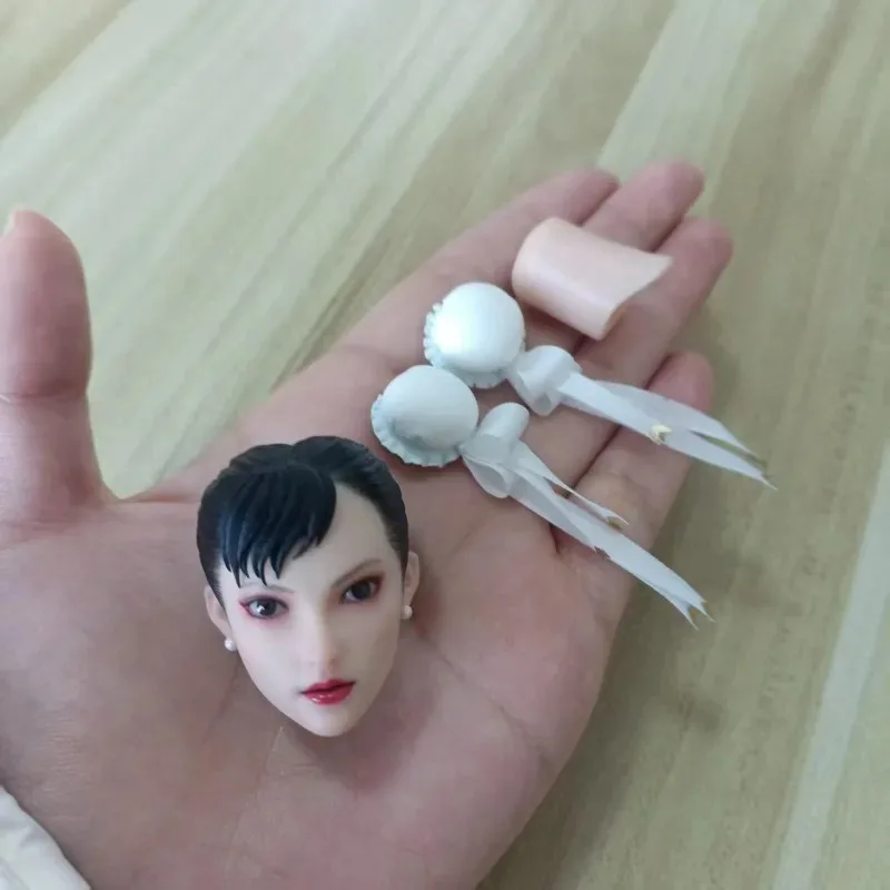 Z6TOYS ZC020 1/6 Maßstab Asiatische Schönheit mit beweglichen Augen und Kopfskulptur für 12'' Actionfiguren, helle Hautfarbe, Körperdekor