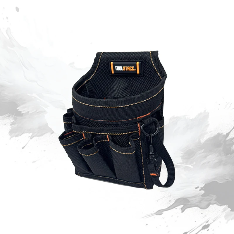 TOOLSTACK Electrician Pouch Lightweight Wear Resistant Portable Tool Bag Tool Organizer Pouch Power Tool Accessories Storage Bag